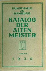 Katalog der alten meister 1930
