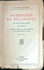 Sommario di filosofia vol. II