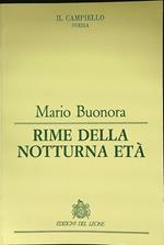 Rime della notturna età