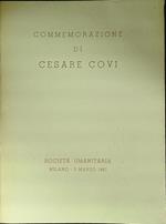 Commemorazione di Cesare Covi