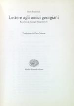 Lettera agli amici georgiani