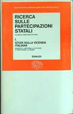 Ricerca sulle partecipazioni statali I