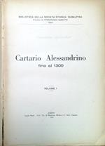 Cartario Alessandrino fino al 1300 - Volume I