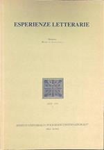 Esperienze letterarie n. 1/1999