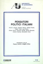 Pensatori politici italiani. Università in Alessandria