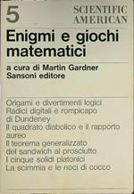 Enigmi e giochi matematici n. 5