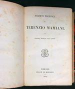 Scritti politici di Terenzio Mamiani