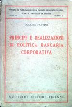 Principi e realizzazioni di politica bancaria corporativa