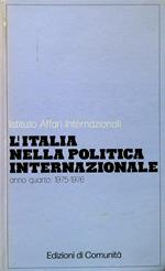 L' Italia nella politica internazionale. Anno terzo: 1974-1975