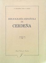 Bibliografia espanola de Cerdena