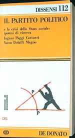 Il partito politico e la crisi dello Stato sociale: ipotesi di ricerca