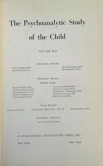 The psychoanalytic study of the child vol. XIII