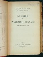 Le crime de Sylvestre Bonnard