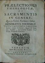 Praelectiones theologicae de sacramentis in genere