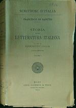 Storia della letteratura italiana vol. I