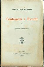 Confessioni e ricordi I