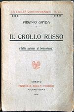 Il crollo russo