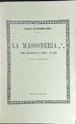 LA massoneria. Poema comi-tragico di 33 strofe - 333 versi