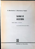 Lezioni di algebra 2vv