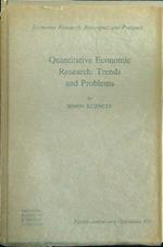 Quantitative economic research: trends and problems