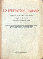 Lo spettatore italiano. Raccolta anno 1924