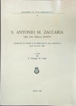 S. Antonio M. Zaccaria nel 450 della morte