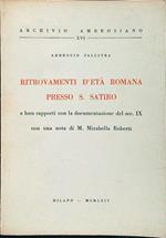 Ritrovamenti d'età romana presso S. Satiro