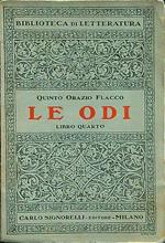 Le odi libro quarto