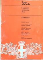 Teatro alla Scala. Stagione sinfonica 1977 - 8 concerto