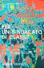 Per un sindacato di classe