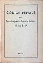 Codice penale della Repubblica Sovietica Federativa Socialista di Russia