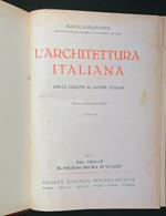 L' architettura italiana vol. I-II