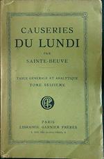 Causeries du lundi tome seizieme