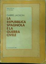 La repubblica spagnola e la guerra civile