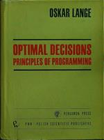 Optimal decisions principles of programming