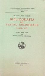 Bibliografia del teatro colombiano siglo XIX