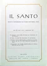 Il Santo - Anno XXI, Serie II - Fasc. 1/Gennaio Aprile 1981