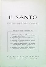 Il Santo - Anno XIX, Serie II - Fasc. 1/Gennaio Aprile 1979