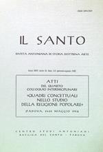 Il Santo - Anno XXV, Serie II - Fasc. 1-2/Gennaio Agosto 1985