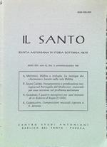 Il Santo - Anno XXV, Serie II - Fasc. 3/Settembre Dicembre 1985