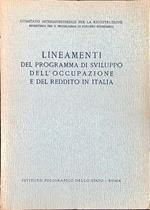 Lineamenti del programma di sviluppo dell'occupazione del reddito in Italia
