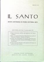 Il Santo - Anno XXXIII, Serie II - Fasc. 1-2/Gennaio Agosto 1993