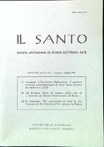 Il Santo - Anno XXX, Serie II - Fasc. 1/Gennaio Maggio 1990