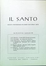 Il Santo - Anno XX, Serie II - Fasc. 1/Gennaio Aprile 1980