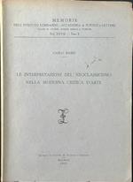 Le interpretazioni del neoclassicismo nella moderna critica d'arte