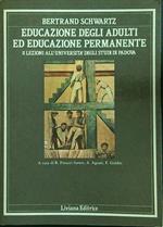 Educazione degli adulti ed educazione permanente