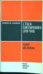 L' Italia contemporanea 1918 1948