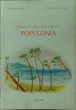 Profilo di una città etrusca Populonia