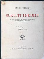 Scritti inediti