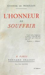 L' honneur de souffrir